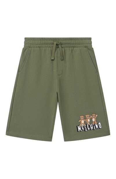 Хлопковые шорты MOSCHINO, арт. HUQ02M/LCA89
