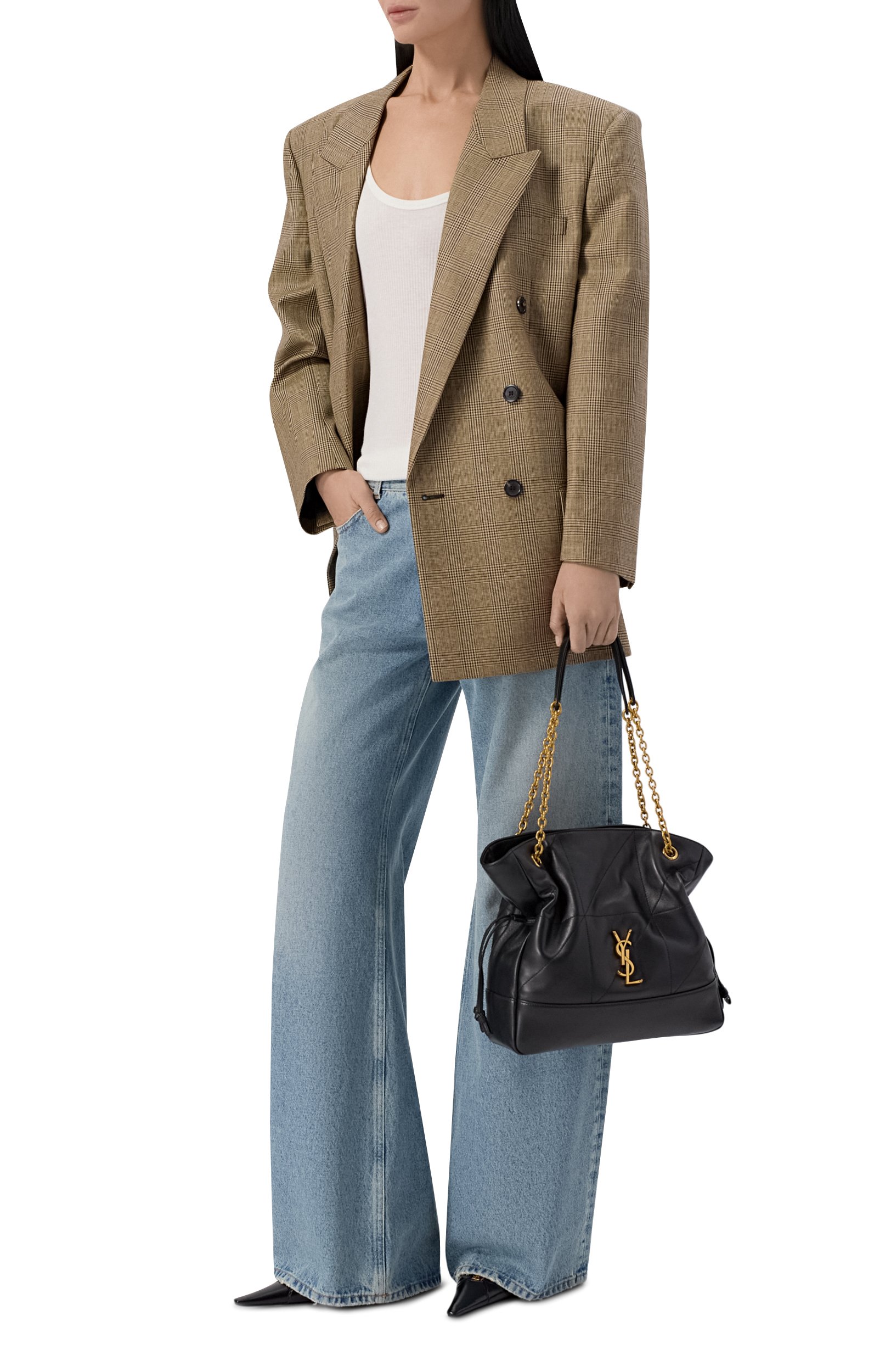 Сумка jamie small SAINT LAURENT, арт. 833948/AAB32, фото 3