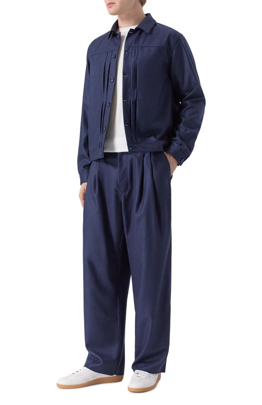 Кашемировые брюки MVST M25.1PM.T004 Синий  M25.1PM.T004 Фото 2