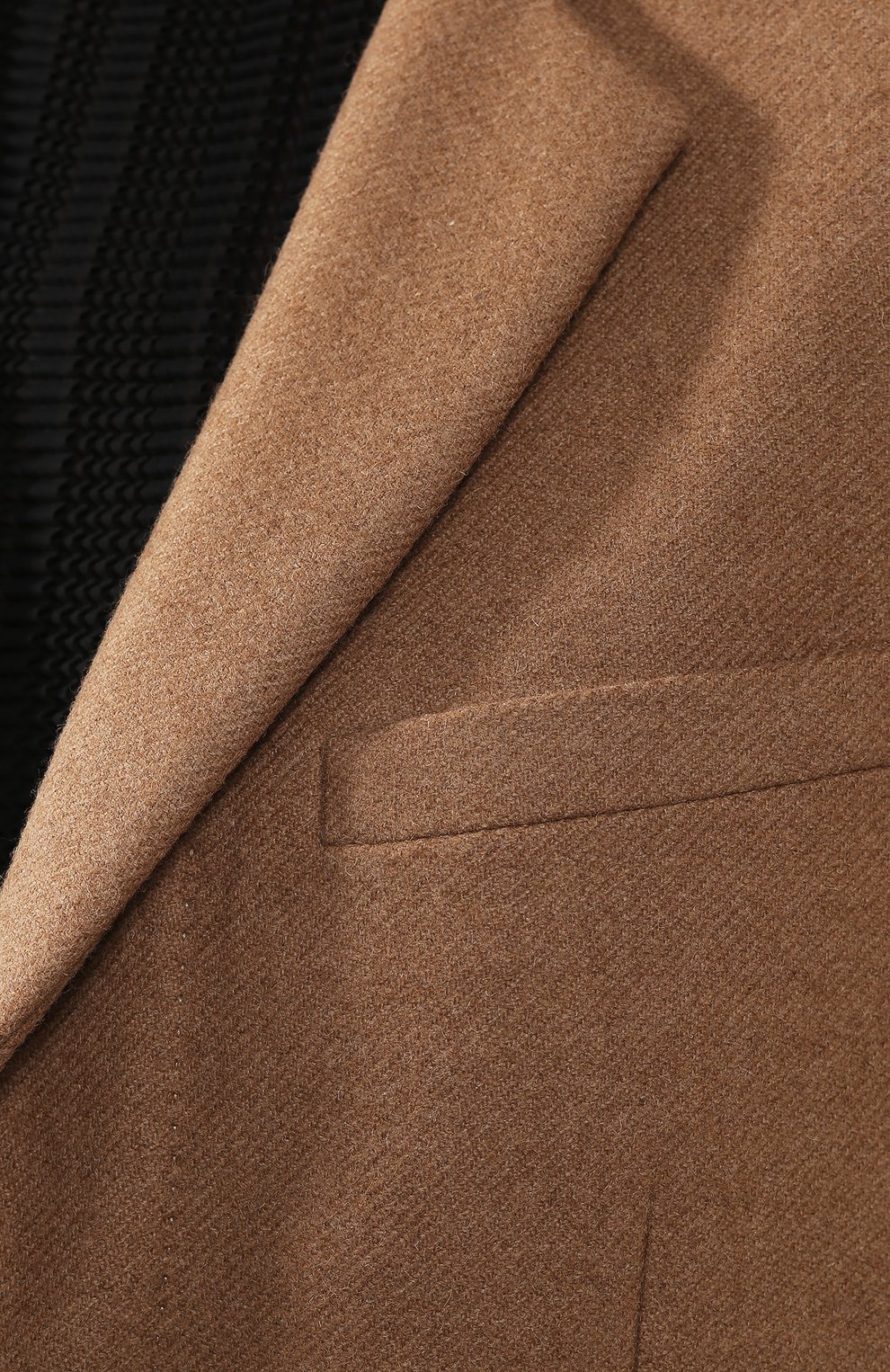 Шерстяное пальто SAINT LAURENT бежевого цвета по цене 399500 руб., арт. 552492/Y190T, фото 5 Шерстяное пальто SAINT LAURENT, арт. 552492/Y190T, фото 5