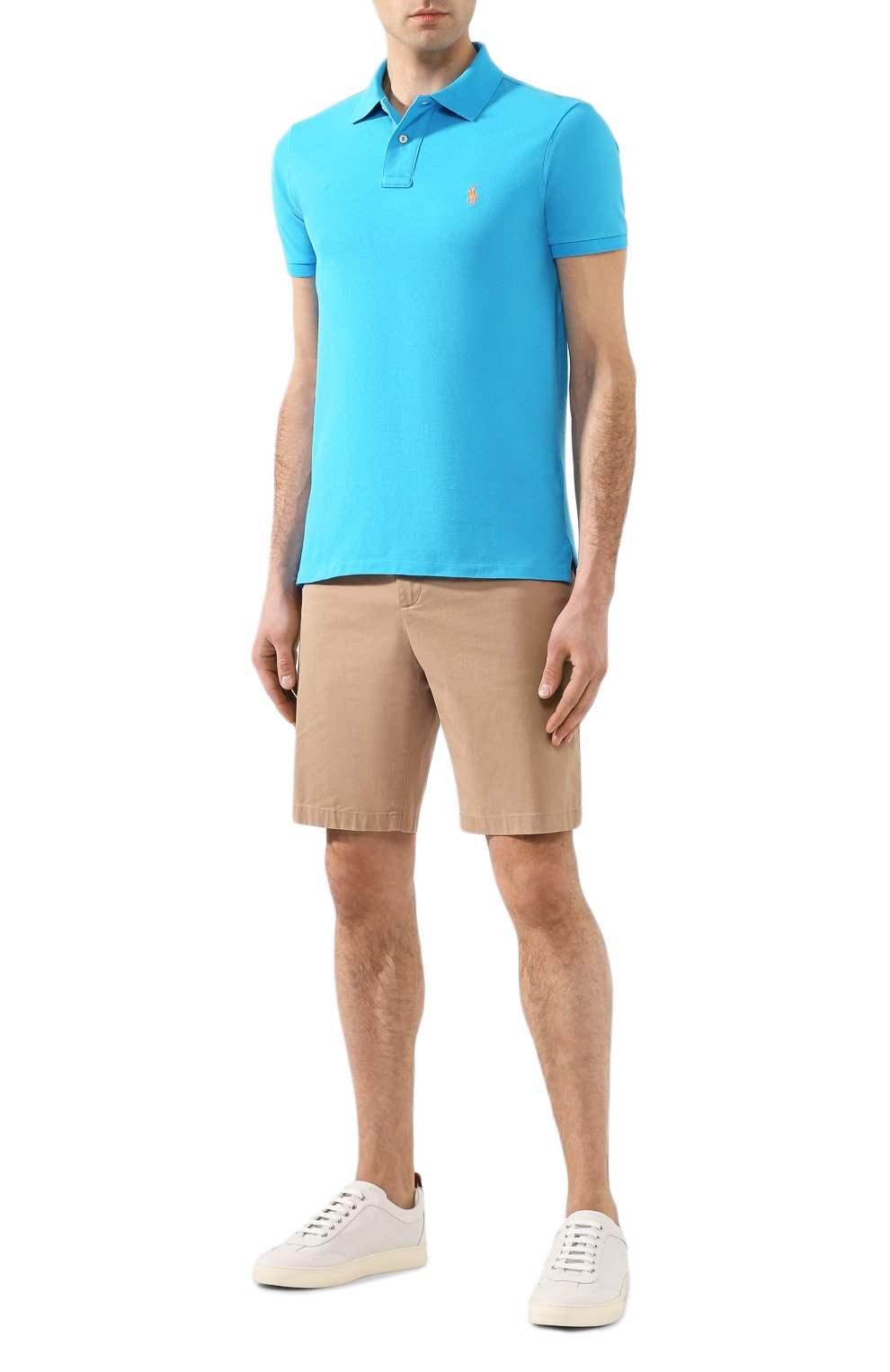 Хлопковое поло POLO RALPH LAUREN, арт. 710795080, фото 2