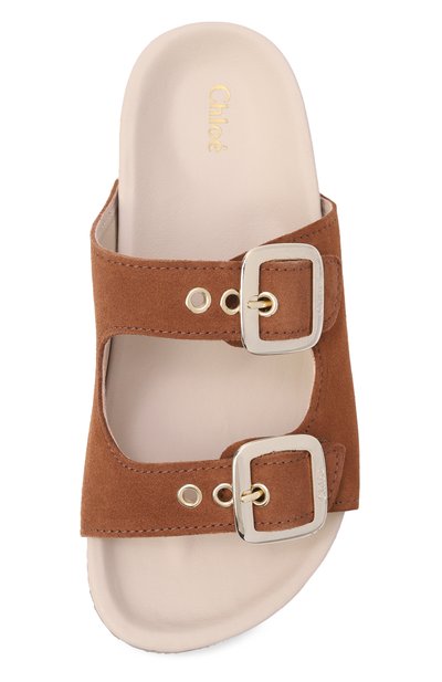 Замшевые шлепанцы CHLOÉ, арт. C20884, фото 4