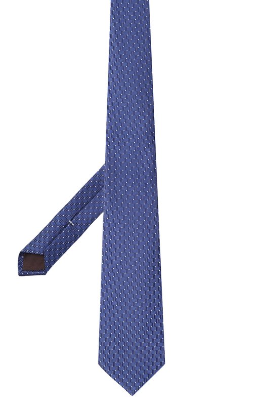 Шелковый галстук Canali 18/HJ04531 Синий  18/HJ04531 Фото 3