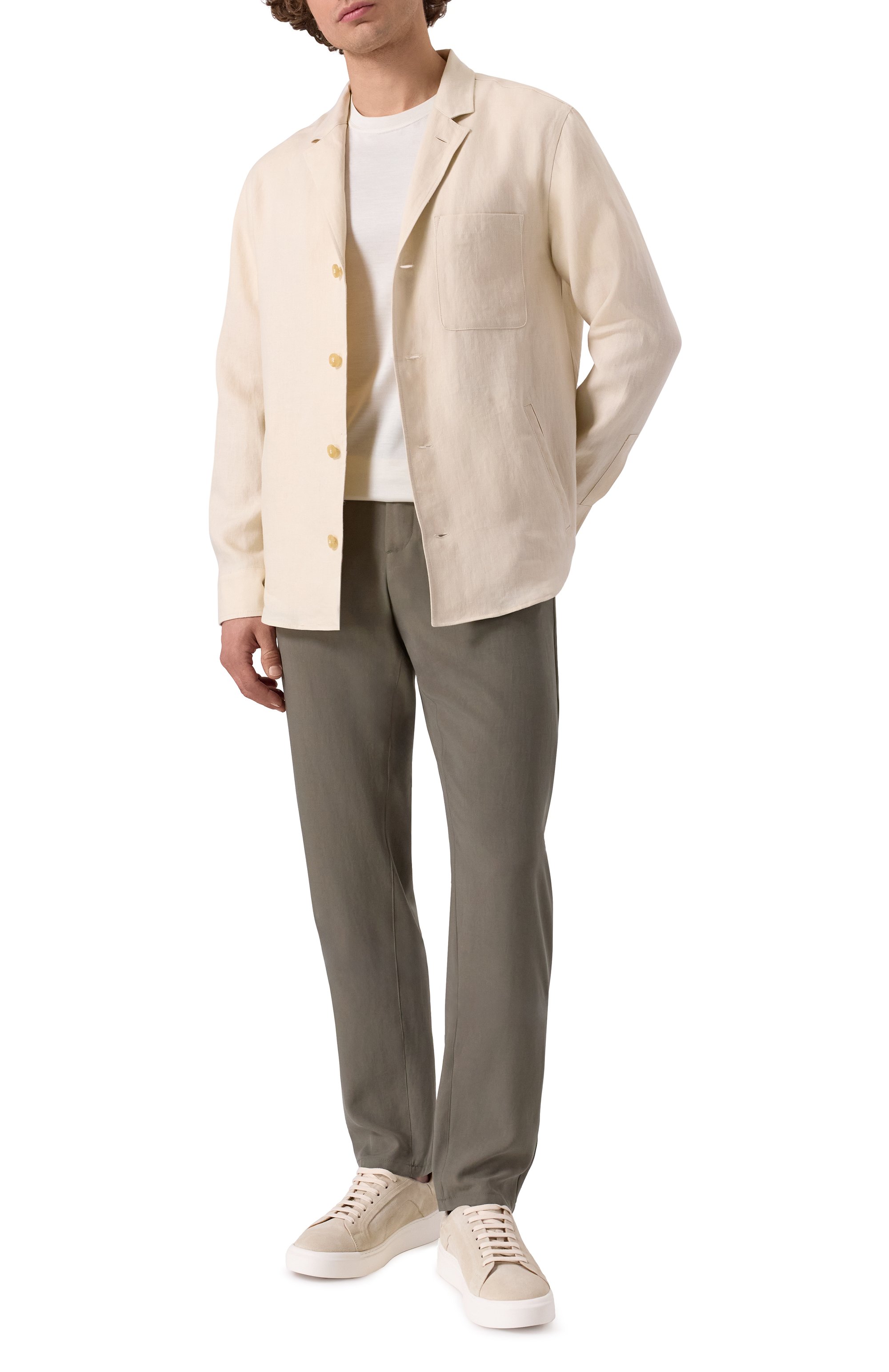 Брюки из лиоцелла CANALI, арт. U1659/AE05574, фото 2