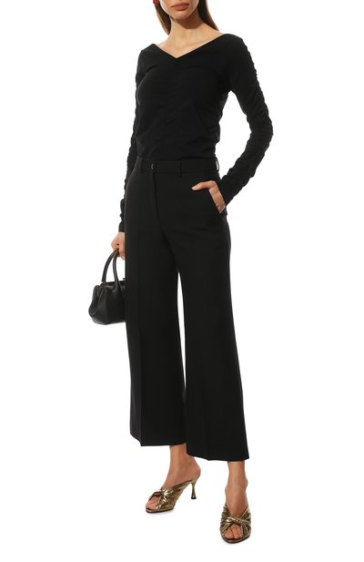 Топ HELMUT LANG черного цвета по цене 24350 руб., арт. L09HW507, фото 2 Топ HELMUT LANG, арт. L09HW507, фото 2