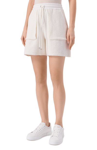 Шорты с отделкой пайетками FREEAGE, арт. S26.SR052P.1889.100, фото 3