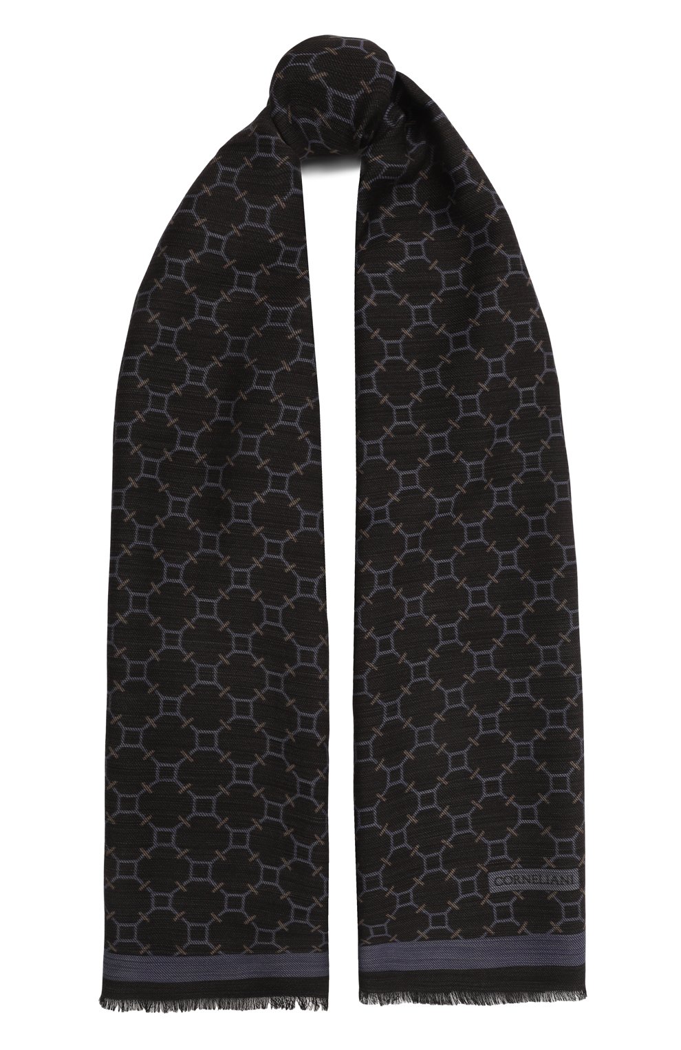 Шарф из шерсти и шелка CORNELIANI, арт. 92B345-3829021, фото 1