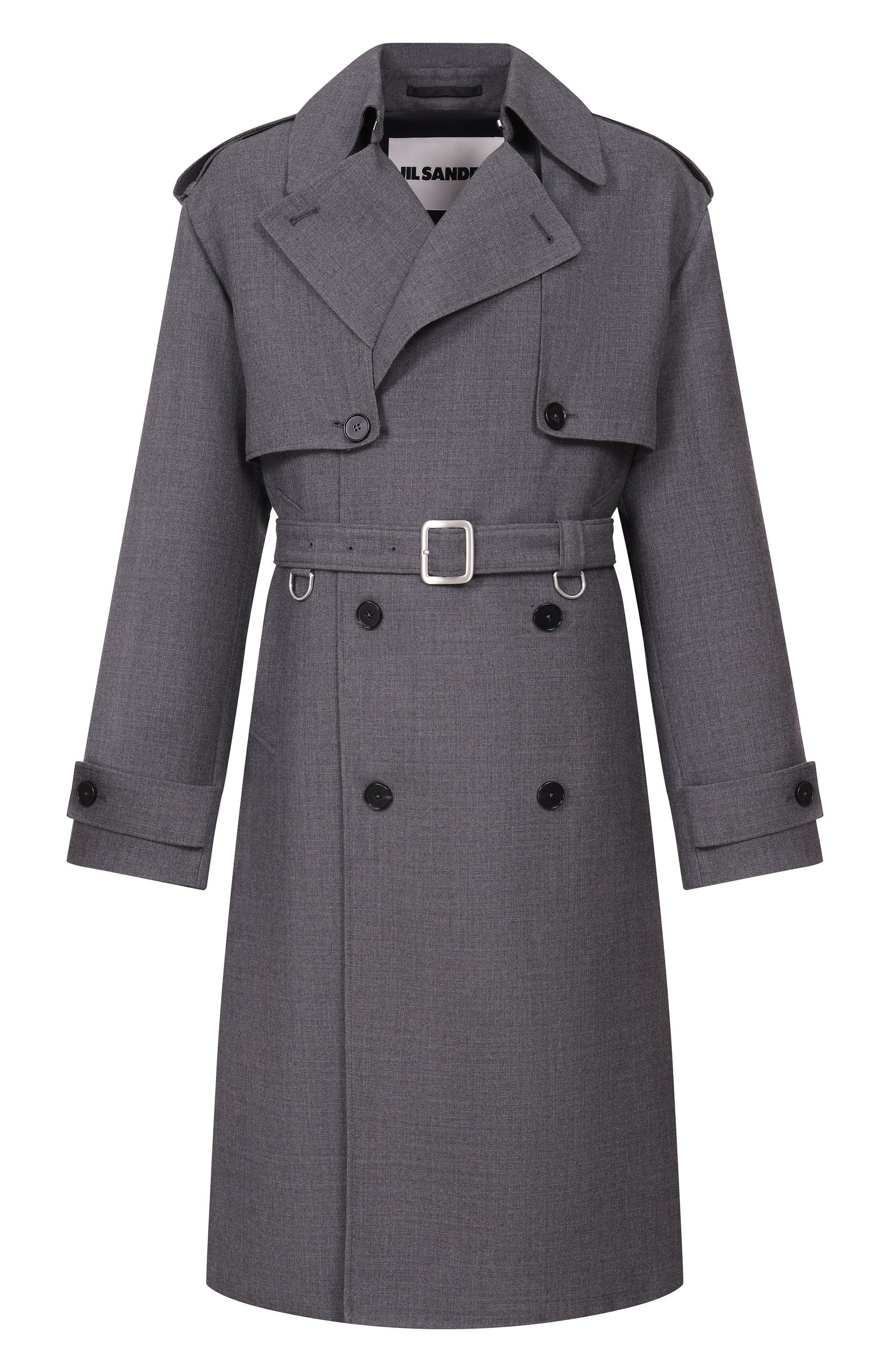 Шерстяной тренч JIL SANDER, арт. J21SW0072/J40289, фото 1