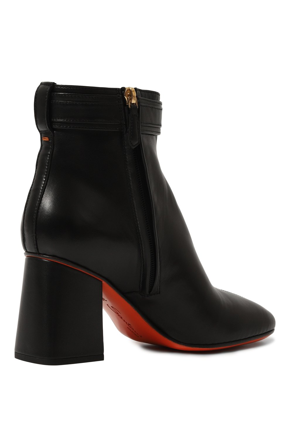 Кожаные ботильоны SANTONI, арт. WTCG71348SX1NHPE, фото 5