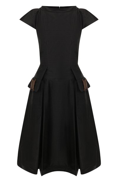 Женское шелковое платье GIORGIO ARMANI, арт. 0SHVA04T/T01I4