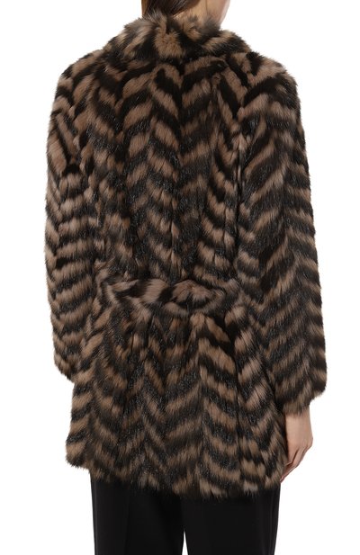 Шуба из меха соболя SABLEFUR, арт. 72212-sb-04, фото 4