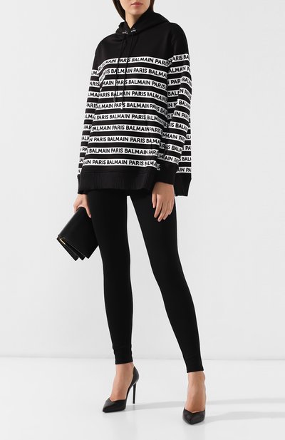 Хлопковый пуловер BALMAIN, арт. RF13751/I076, фото 2