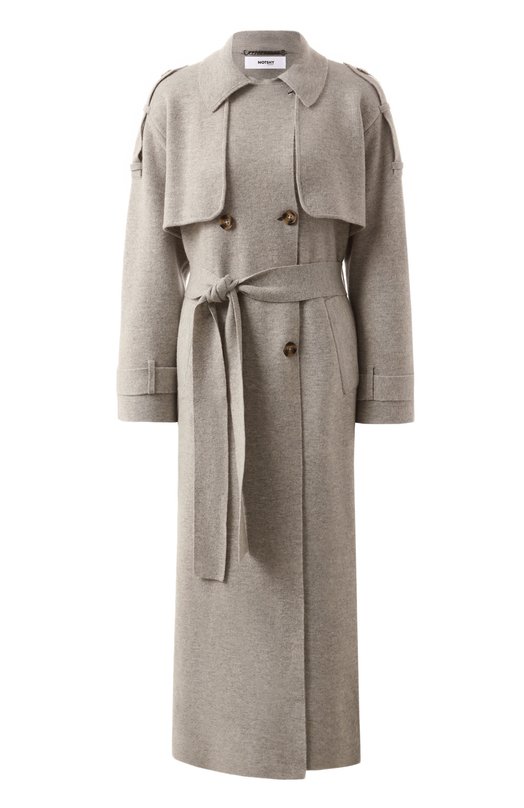 Тренч из шерсти и кашемира Not Shy 51500₽