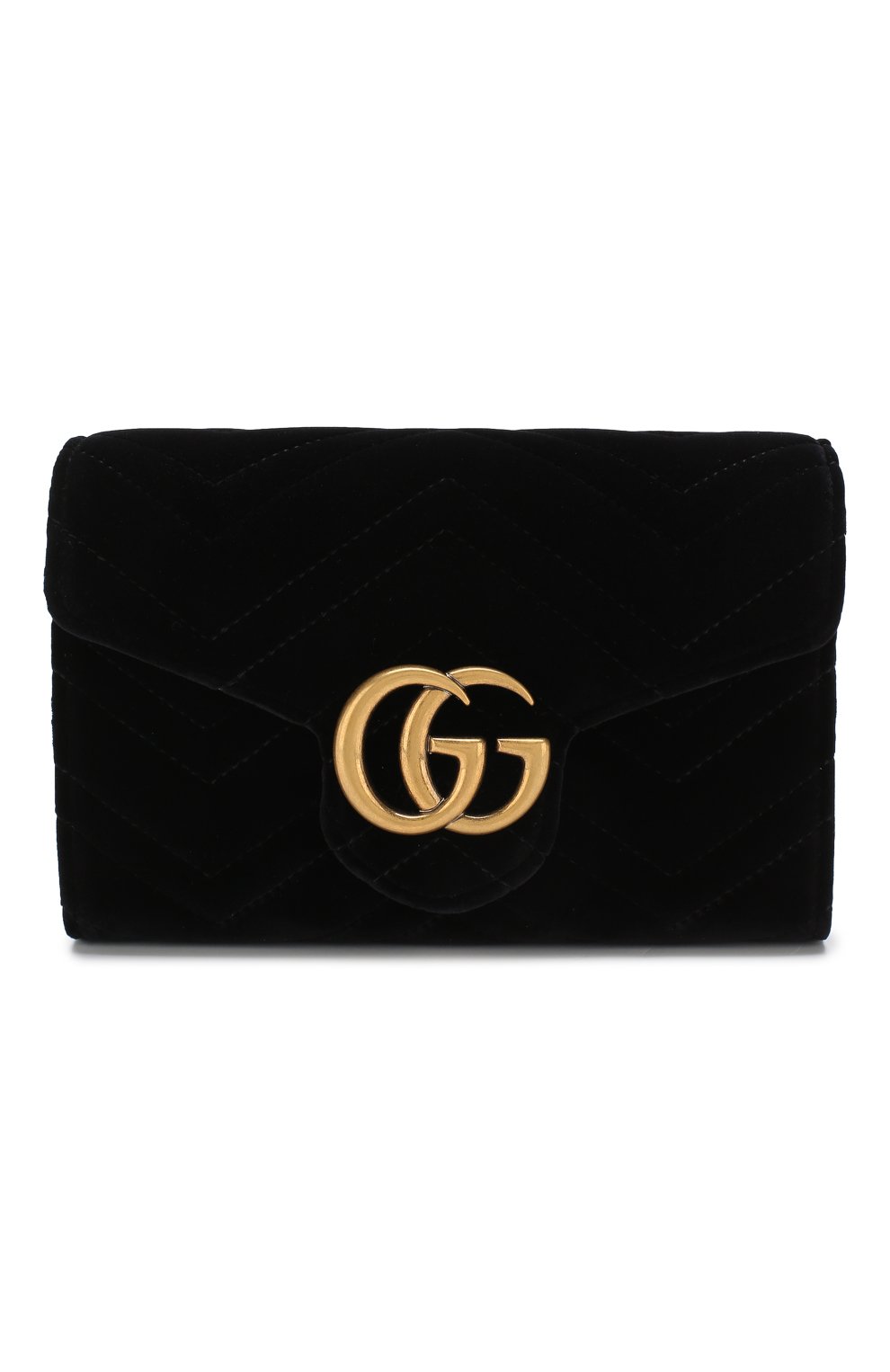 Женская сумка gg marmont из бархата GUCCI черного цвета, арт. 474575/9QIDT | Фото 1 (Сумки-технические: Сумки через плечо; Ремень/цепочка: С цепочкой, На ремешке; Материал сплава: Проставлено, Проверено; Размер: mini; Статус проверки: Проверено, Проверена категория; Материал: Текстиль; Драгоценные камни: Проставлено)