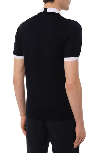 Хлопковое поло KITON, арт. UK571, фото 4