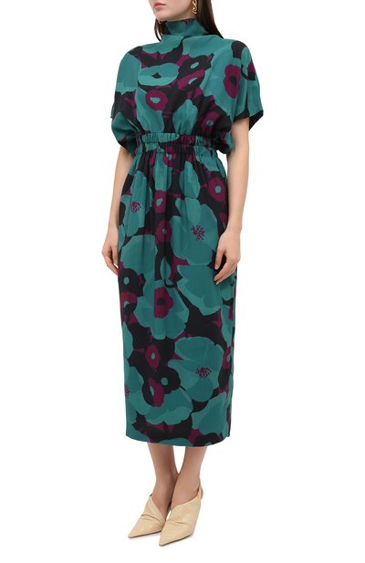 Платье из вискозы DRIES VAN NOTEN, арт. 202-38661-1044, фото 3