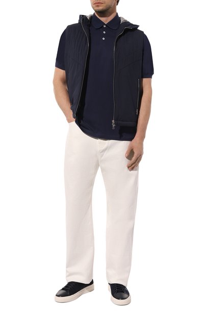 Мужская хлопковое поло BRUNELLO CUCINELLI, арт. M0B138116