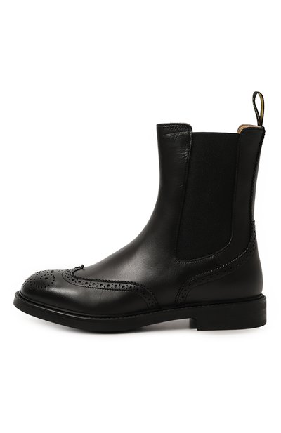 Кожаные ботинки DOUCAL'S, арт. DD8599BRUGUF201N, фото 4