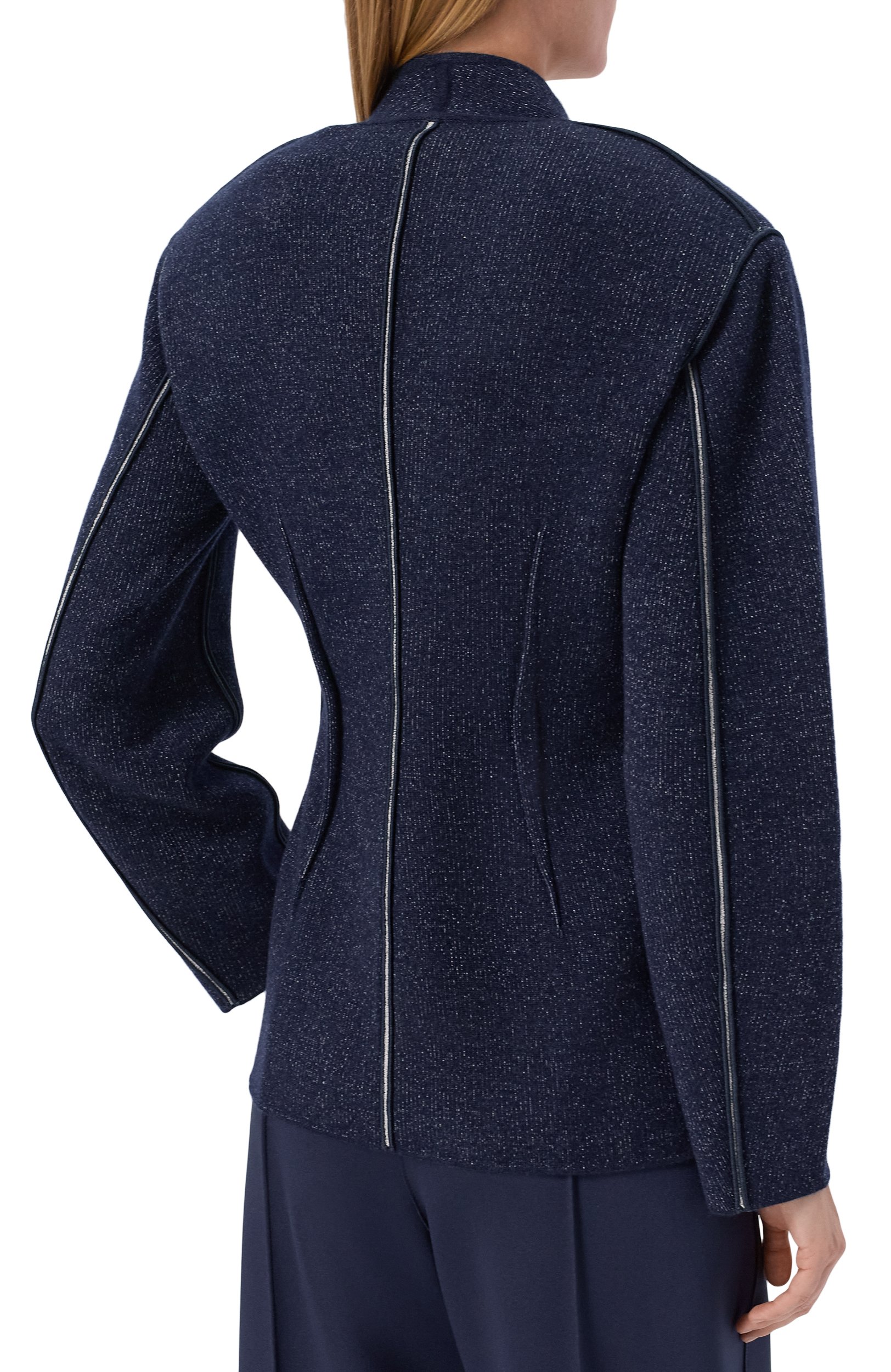 Жакет из кашемира и шелка GIORGIO ARMANI, арт. GW004183/AF29374, фото 4