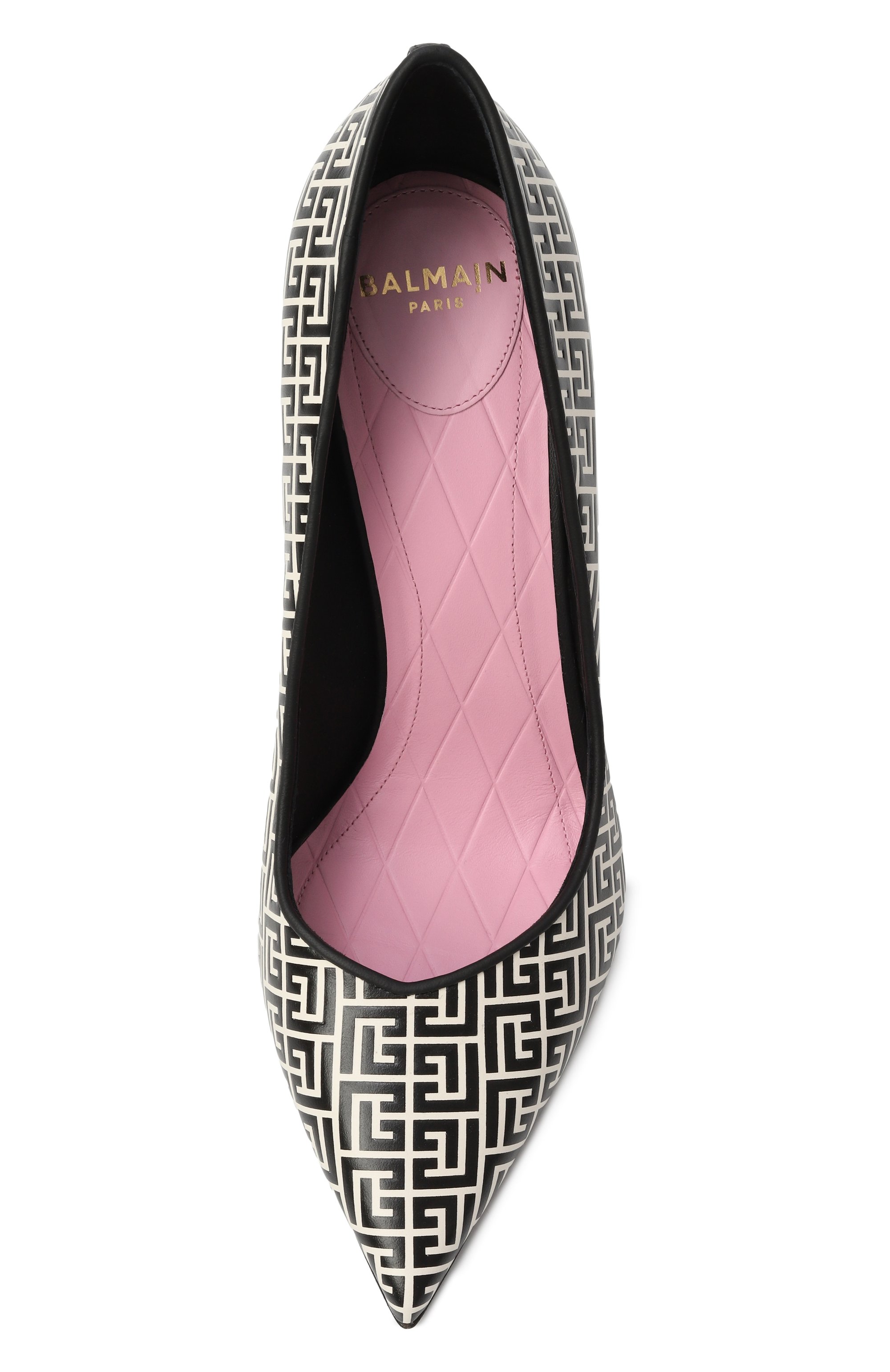 Кожаные туфли ruby 95 BALMAIN, арт. CN0UA517/LMNV, фото 6