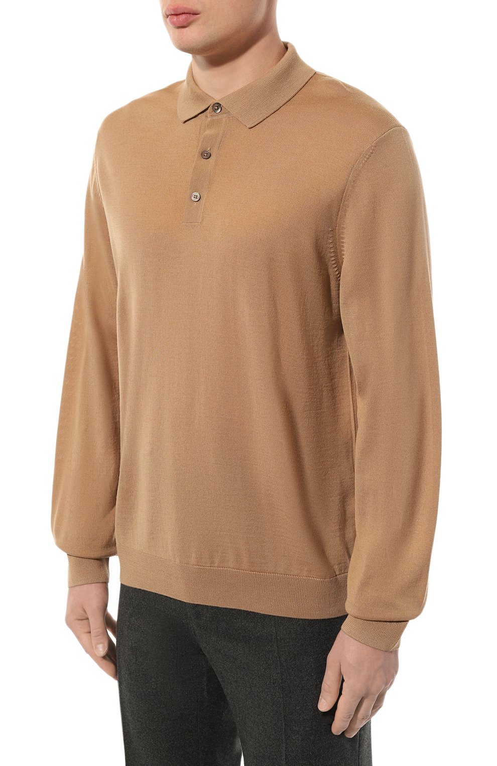 Шерстяное поло BOSS, арт. 50476355, фото 3