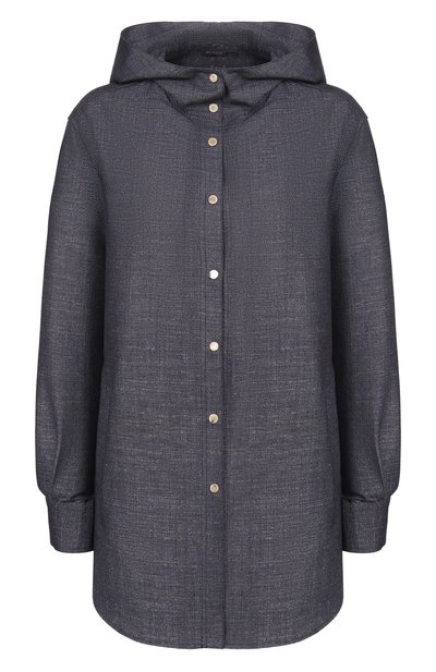 Женская шерстяная рубашка KITON, арт. D54435K0901