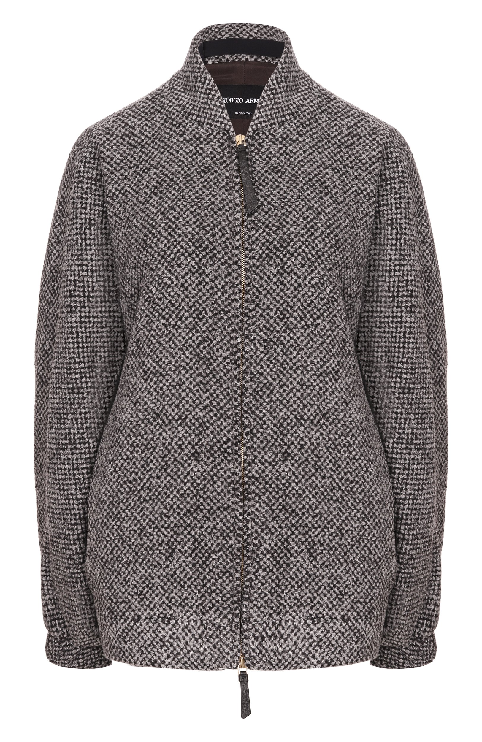 Бомбер из кашемира и шелка GIORGIO ARMANI, арт. GW003525/TE23044, фото 1
