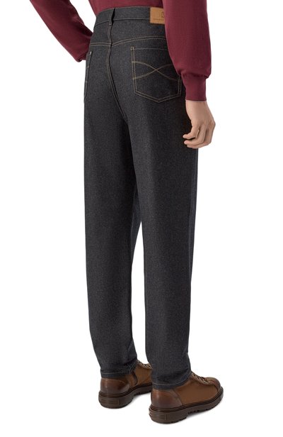 Шерстяные брюки BRUNELLO CUCINELLI, арт. M038PF1012, фото 4