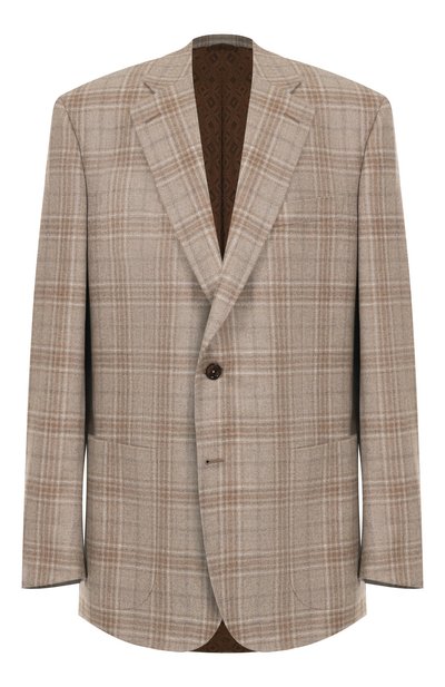 Мужской пиджак из шерсти и шелка STEFANO RICCI, арт. S1RF4322T0/LP77HA/60