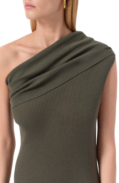 Шерстяное платье RICK OWENS, арт. RP02E4627/RIBM, фото 4