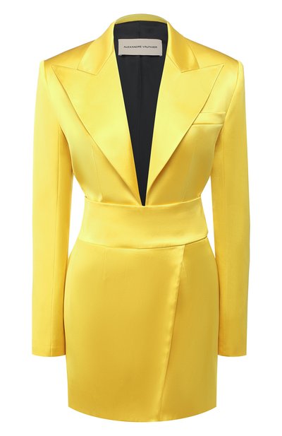 Женское атласное платье ALEXANDRE VAUTHIER, арт. 192DR1071 0191-1015