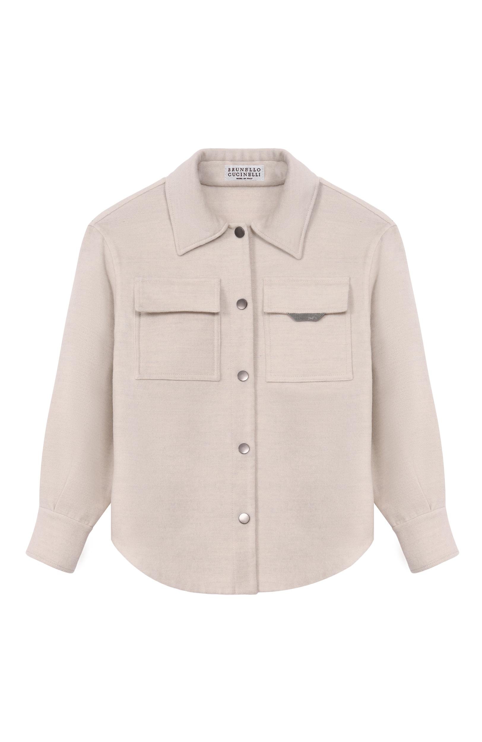 Шерстяная куртка-рубашка BRUNELLO CUCINELLI, арт. BD565C437A, фото 1