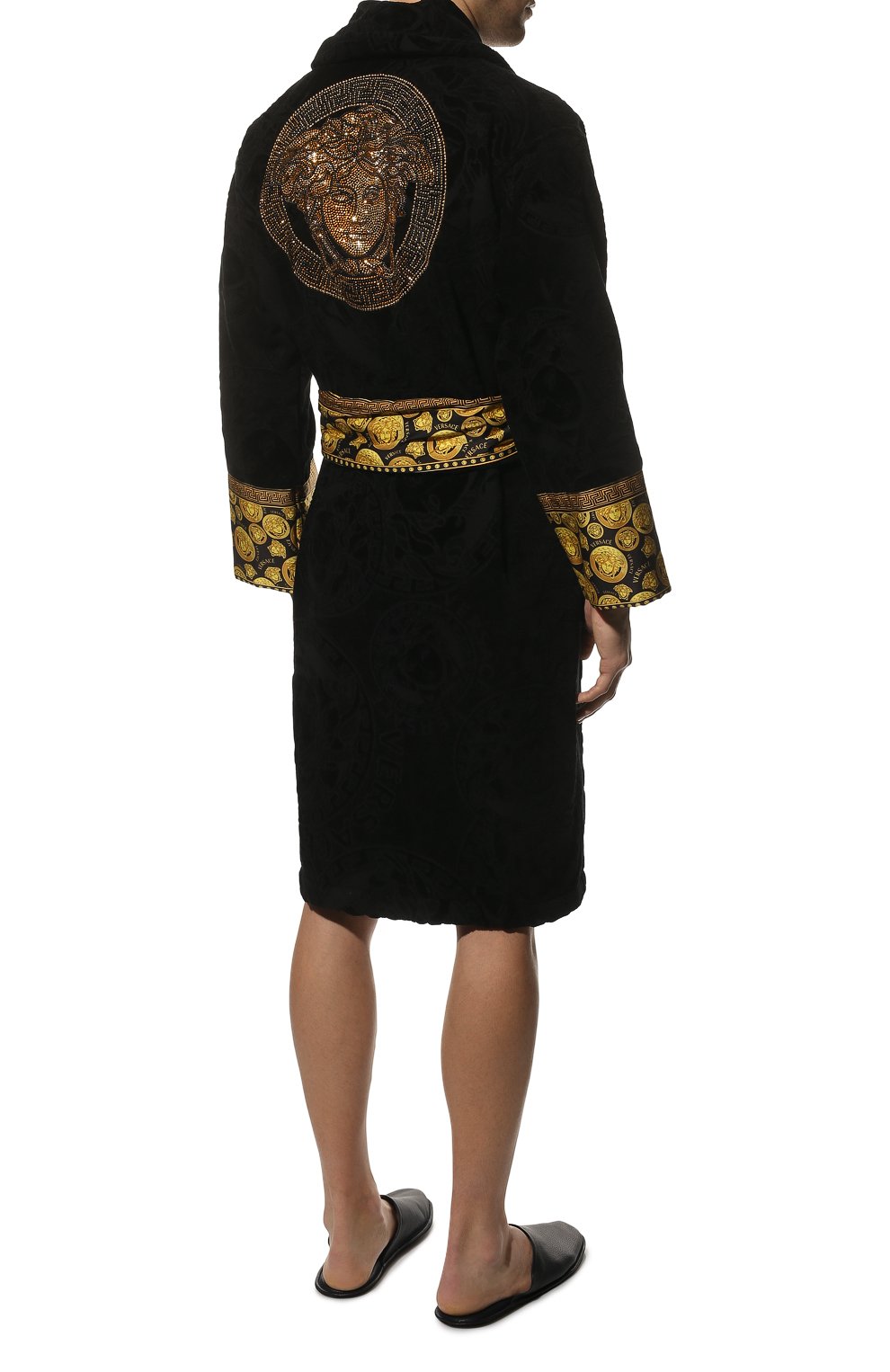 Хлопковый халат VERSACE, арт. ZACJ00066/ZC0SP132, фото 4