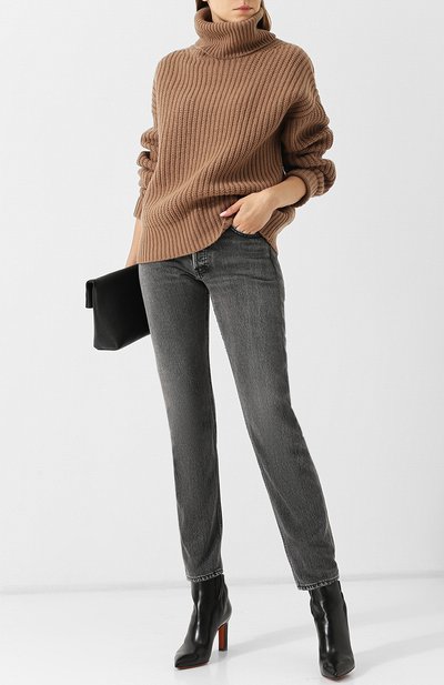 Кожаные ботильоны на шпильке SANTONI, арт. WTKK57480HI2GSCKN01, фото 2