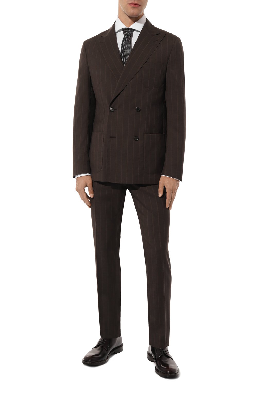 Кожаные дерби DOUCAL'S, арт. DU1385SIEWUF007T, фото 2