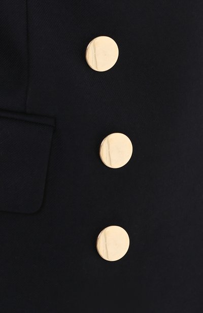 Шерстяной жакет DRIES VAN NOTEN темно-синего цвета по цене 121000 руб., арт. 201-10454-9187, фото 5 Шерстяной жакет DRIES VAN NOTEN, арт. 201-10454-9187, фото 5