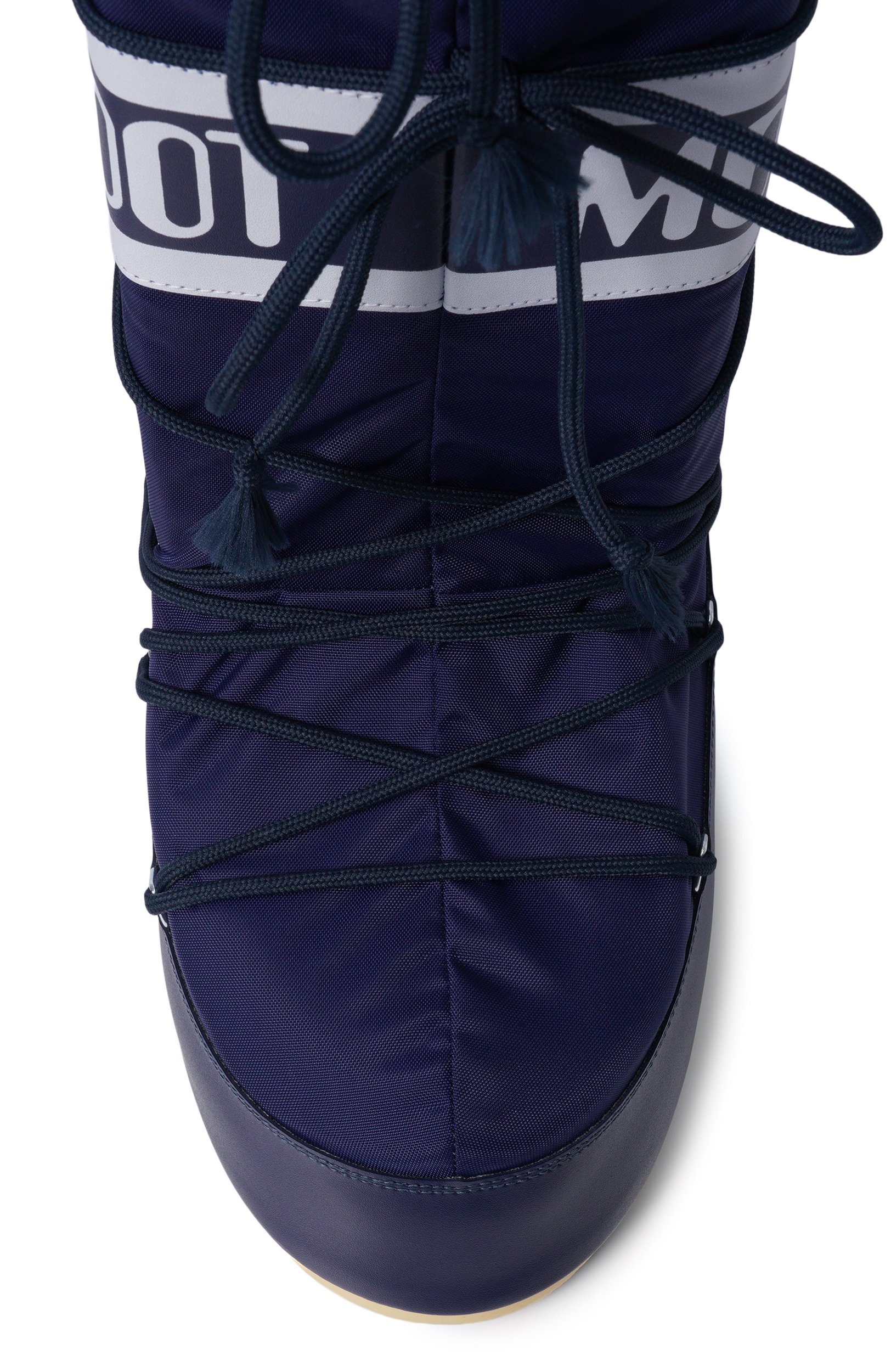 Текстильные сапоги icon MOON BOOT синего цвета по цене 24400 руб., арт. 80D1400440, фото 5 Текстильные сапоги icon MOON BOOT, арт. 80D1400440, фото 5