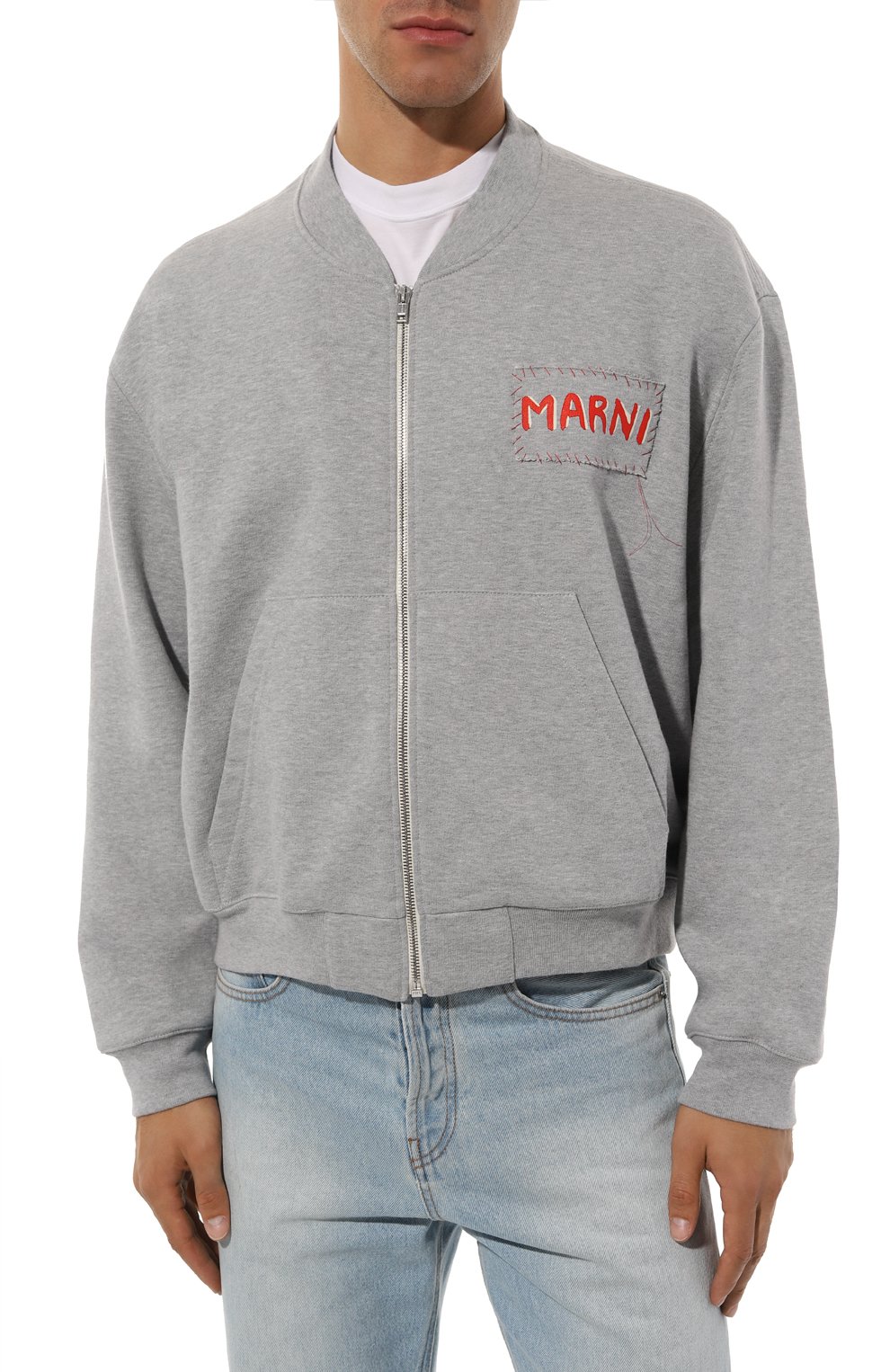 Хлопковая толстовка MARNI, арт. FUMU0136X0/UTC397, фото 3