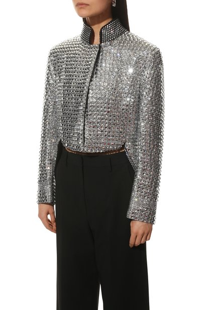 Жакет с отделкой стразами DOLCE & GABBANA, арт. F29NAZ/GD71T, фото 3