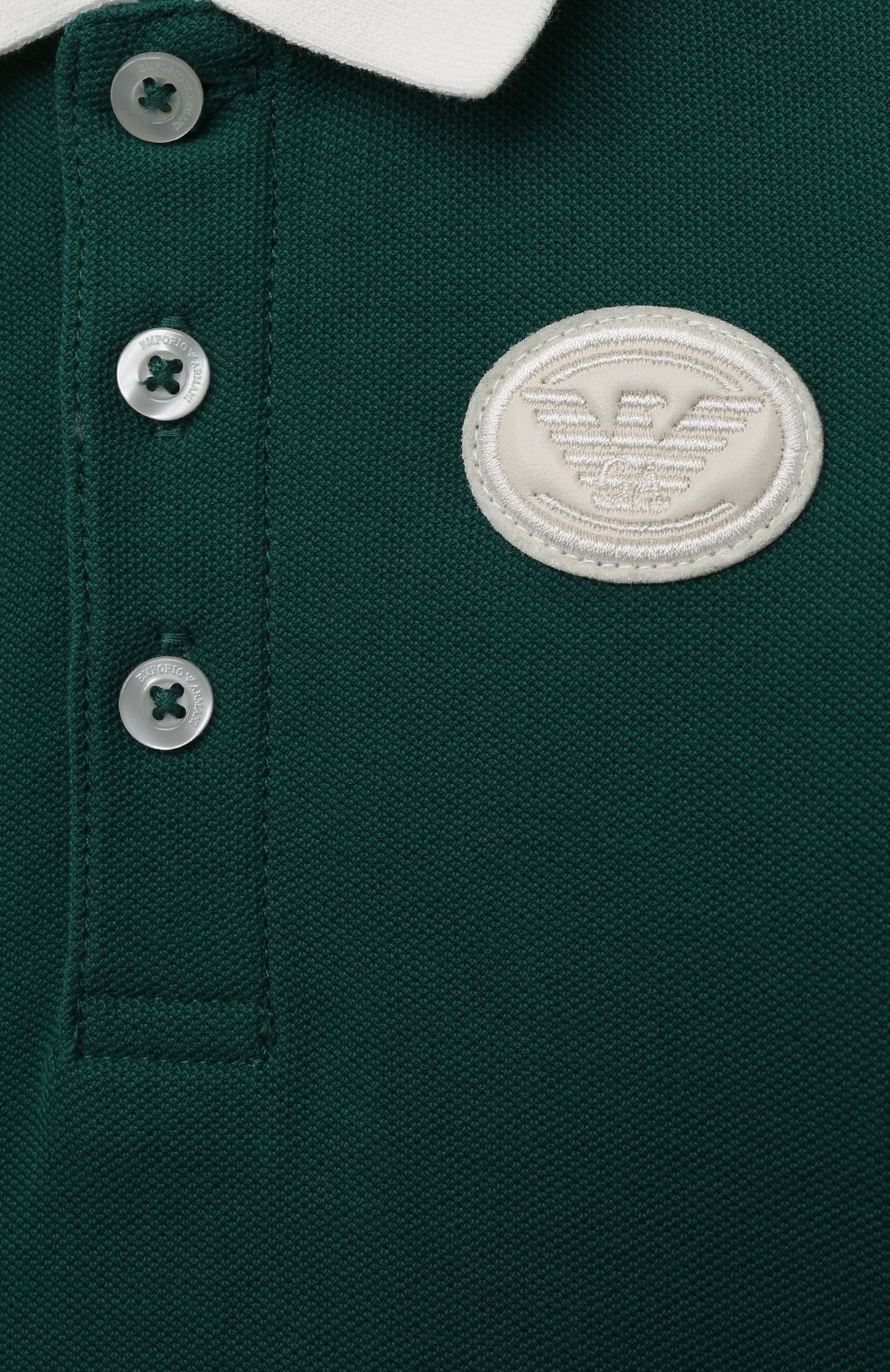 Хлопковое поло EMPORIO ARMANI, арт. 6LHFA2/1JCYZ, фото 3
