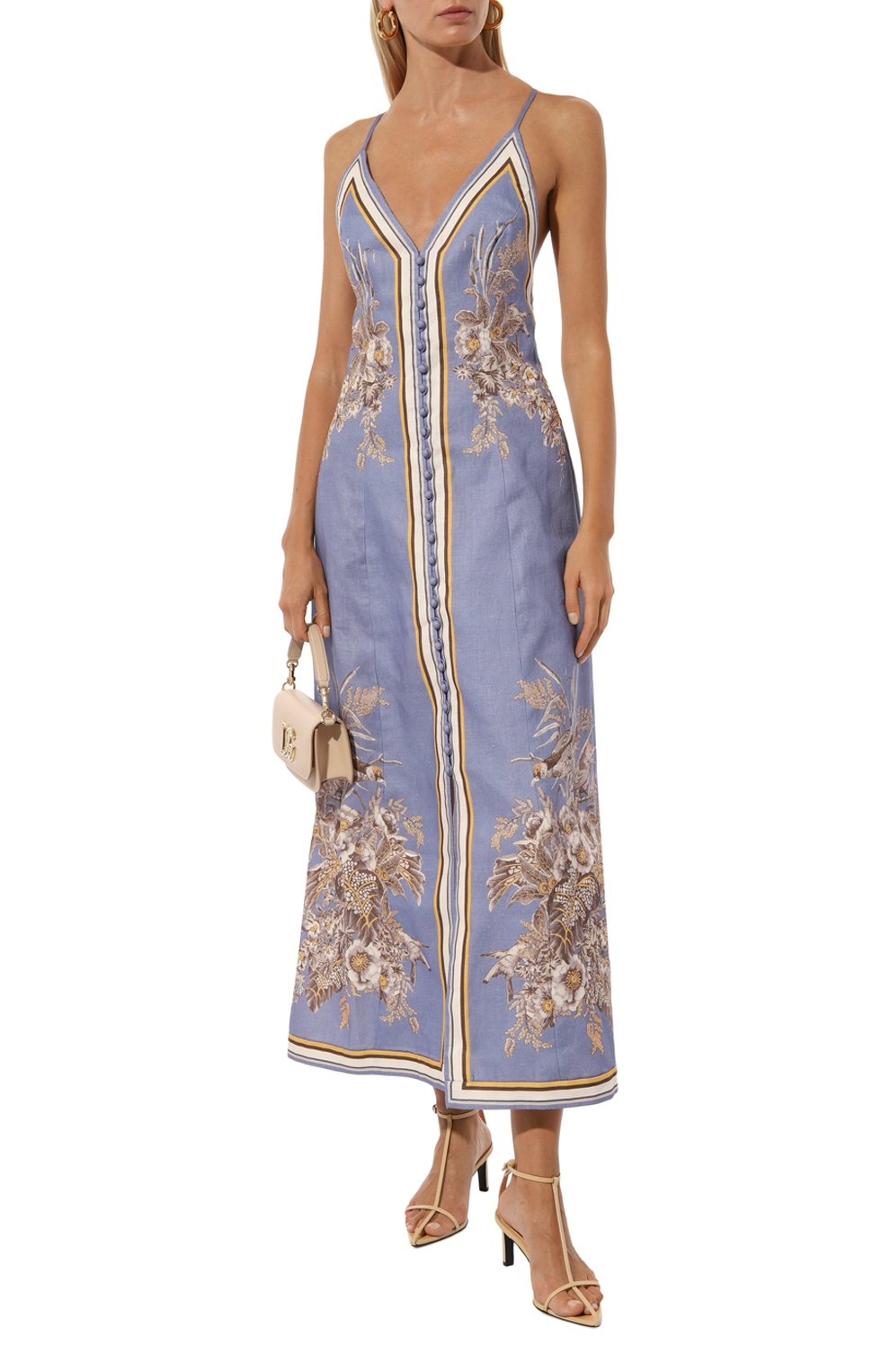 Льняное платье ZIMMERMANN, арт. 1026DSS242, фото 2