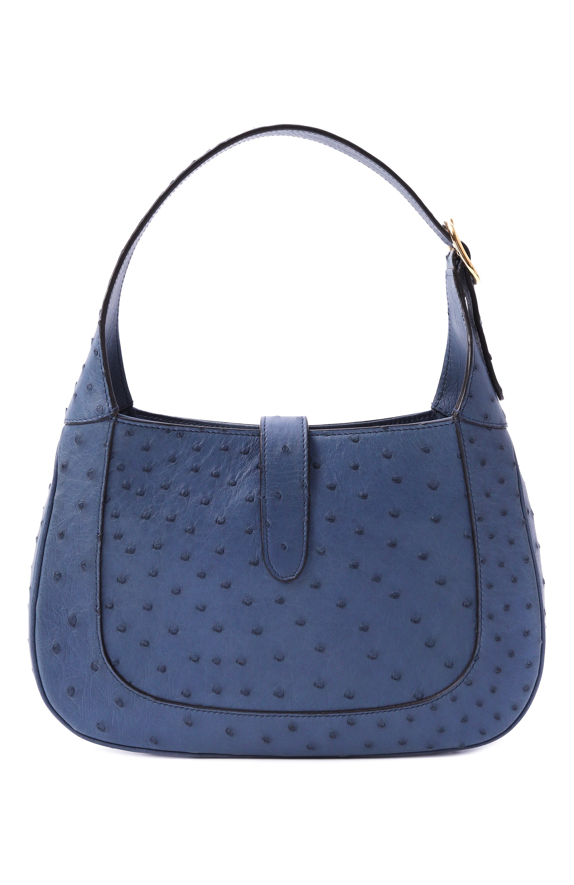 Сумка jackie 1961 small из кожи страуса GUCCI, арт. 636709 EY00G, фото 6