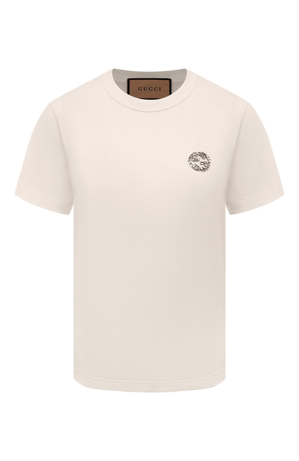 Хлопковая футболка GUCCI, арт. 748287/XJGDK, фото 1
