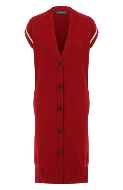 Женский жилет из шерсти и кашемира LORENA ANTONIAZZI, арт. MJ18A/2472