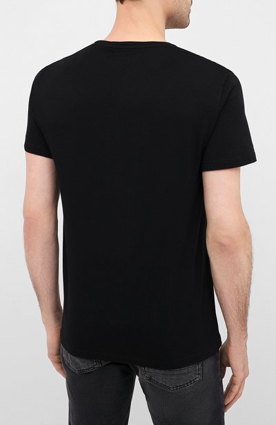 Хлопковая футболка ALEXANDER MCQUEEN, арт. 622104/QPZ57, фото 4
