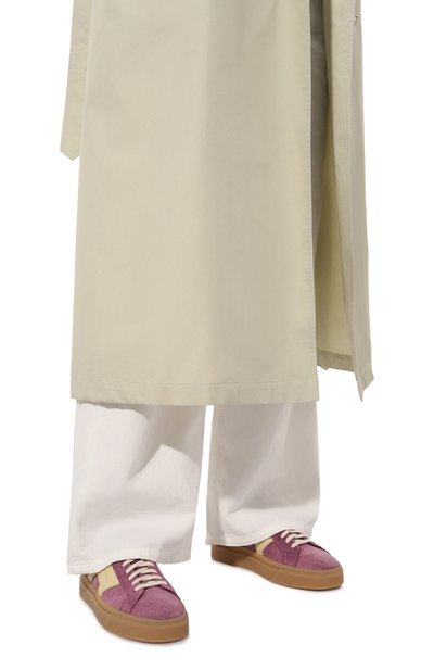 Замшевые кеды SANTONI, арт. WBGT61127FARGTW9, фото 3