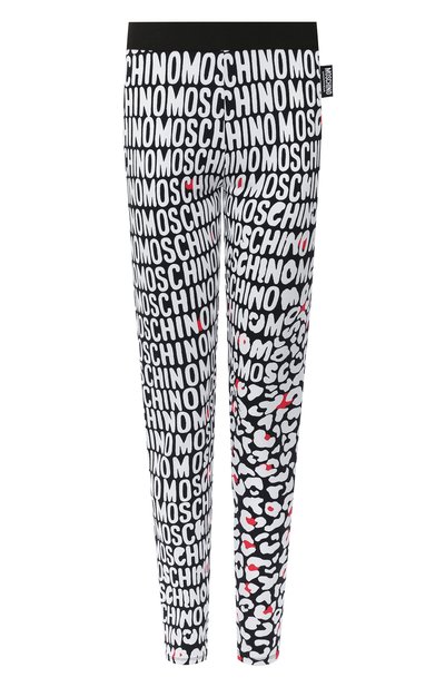 Женские хлопковые легинсы MOSCHINO, арт. A4307/9004