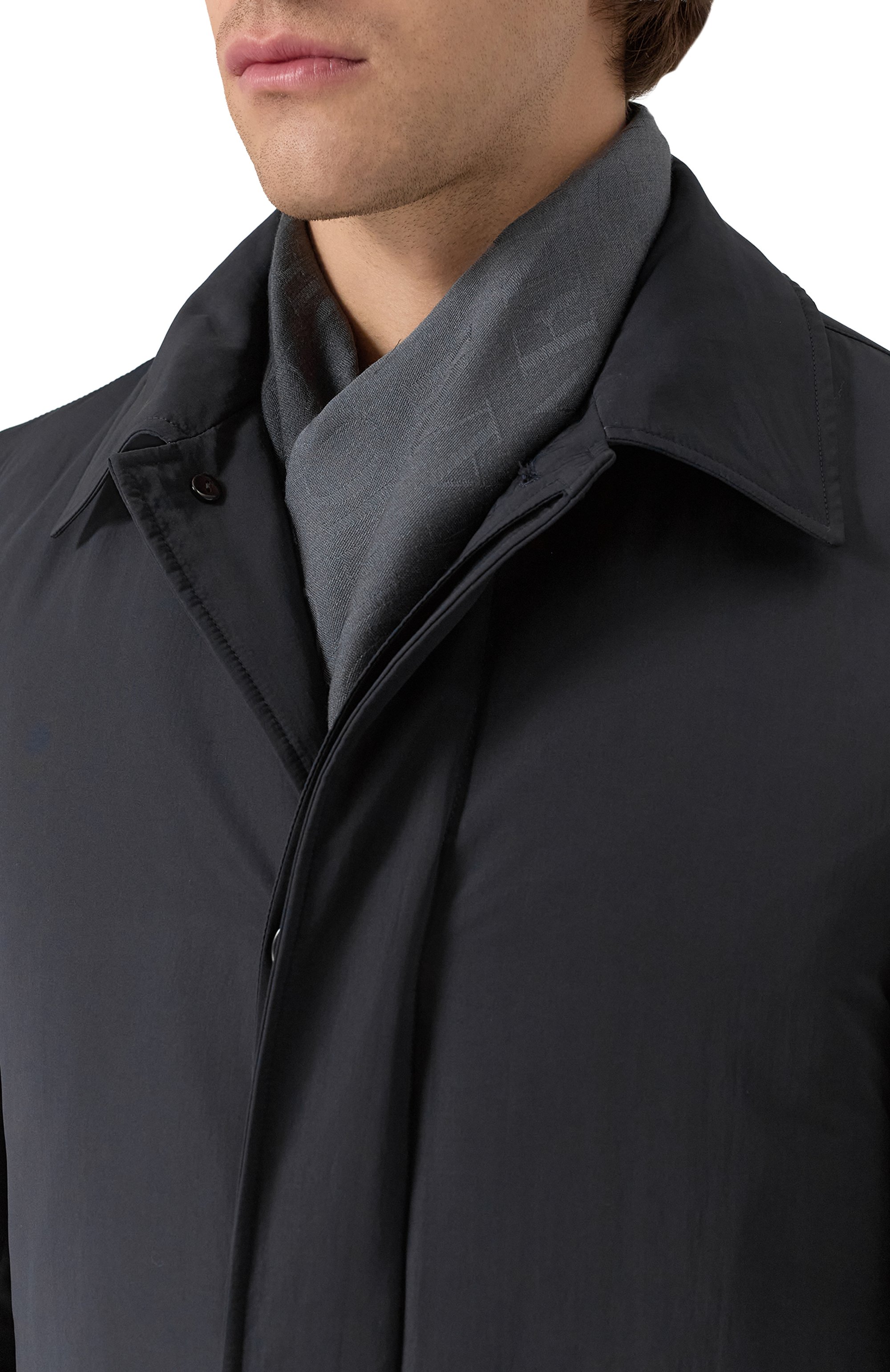 Платок из шерсти и шелка GIORGIO ARMANI, арт. GM001848/AF18594, фото 2