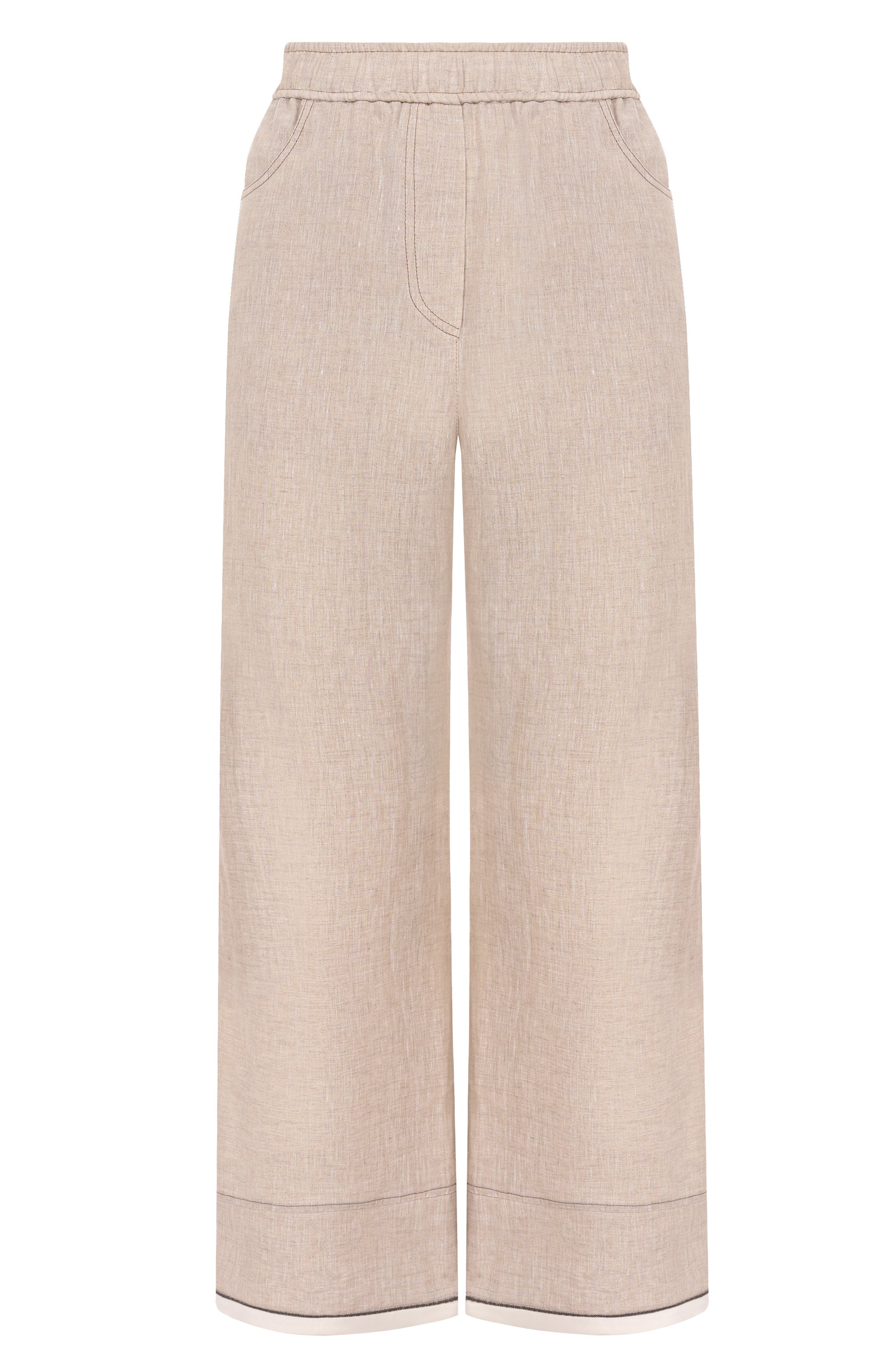 Льняные брюки BRUNELLO CUCINELLI, арт. MM633HD669, фото 1