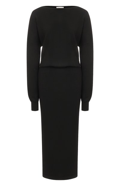 Женское платье из шерсти и кашемира P.A.R.O.S.H., арт. LIME25-D550907